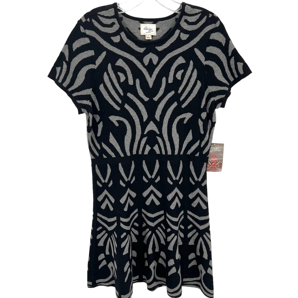 Beige by eci Petite women’s knit midi dress